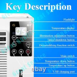 1100W Portable Cooler Air Conditioning 3754BTU Unit Cool & Warm Dehumidify GLEUK