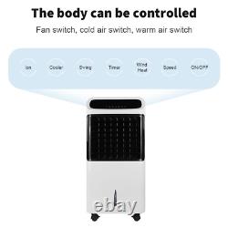 12000BTU Heating Portable Air Conditioner 5-in-1 Air Cooler Fan Dehumidifier