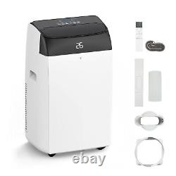 12000BTU Heating Portable Air Conditioner 6-in-1 Air Cooler Fan Dehumidifier