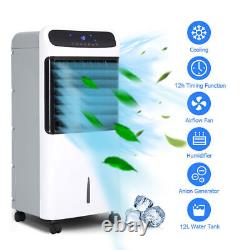 12L 4-in1 Portable 2000W Heater & Cooler Air Conditioner Mobile Air Conditioning