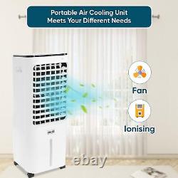 12L Air Cooler with Remote Control 3 Speed Settings 7000BTU 3-in-1 Cooling Fan