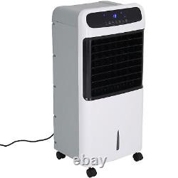 12L Portable Air Cooler Fan with Remote Control Ice Cold Cooler & Heater Wind