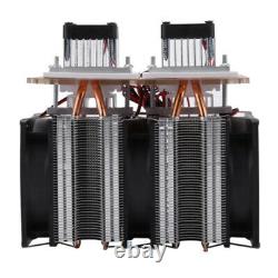144w Dual Core Semiconductor Peltier Air Cooler Cooling Unit