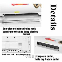 2000W Wall Mounted Air Cooler Airconditioner Heater Fan Heating Air Cooling Room