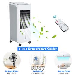 3 In 1 Portable Air Cooler Fan Ice Cold Cooling Conditioner Unit +Remote Control