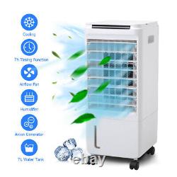 3 In 1 Portable Air Cooler Unit Fan Humidifier Timer LED Digital Cooling Remote