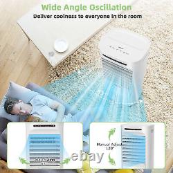 3-in-1 Evaporative Air Cooler 3 Modes Portable Quiet Swamp Cooler Fan Humidifier