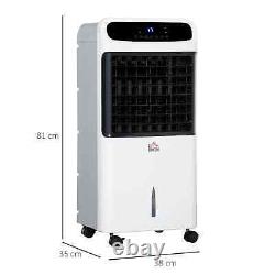 32 Mobile Air Cooler, Evaporative Anion Ice Cooling Fan Water Conditioner Humid