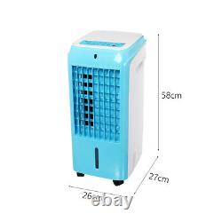 4 Ice Crystal Box Mini Air Conditioning Unit Fan 3 Speeds Cooler Silent