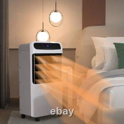 4 In 1 Air Cooler Heater Humidifier with Remote Controller Ice Box White