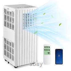 4-in-1 9000BTU Portable Air Conditioner Air Cooler Fan Dehumidifier AC Unit