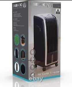 4 in 1 Daewoo Portable Air Cooler AC Fan Purifier Humidifier & Heater + Remote