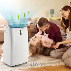 4-in-1 Portable Air Conditioner 12000BTU Air Cooler Heating Fan & Dehumidifier