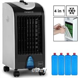 4-in-1 Portable Air Cooler Unit Ice Water Fan Humidifier Purifier 3 Settings