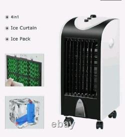 4-in-1 Portable Air Cooler Unit Ice Water Fan Humidifier Purifier 3 Settings