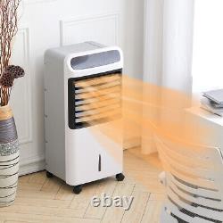 4-in-1 Portable Mobile Air Conditioner Unit Cooler Heater Humidifier Fans Remote