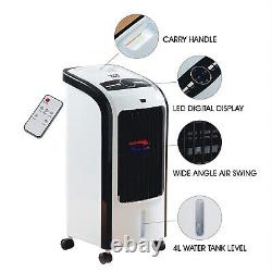 4L Portable Cooler Air Conditioning Unit Fan Evaporative Humidifier With Remote