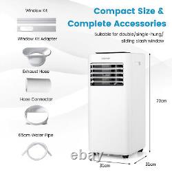 5-in-1 Portable Air Conditioner AC Unit 7000 BTU Energy-Saving Air Cooler WIFI