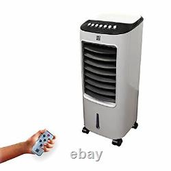 6L Air Cooler with 4 Operational Modes 3 Fan Speeds Remote Control High Powered