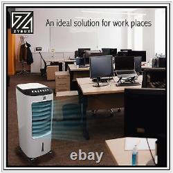 6L Air Cooler with 4 Operational Modes 3 Fan Speeds Remote Control High Powered