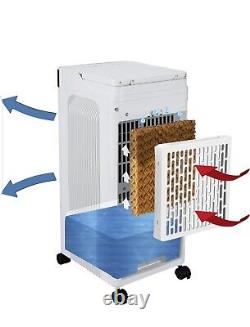 7.5L Portable Evaporative Air Cooler with ice pack, 3-in-1, 3 Fan Speed, Timer