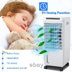 7 Litre Portable Air Cooler Humidifier Evaporative Cool Fan Remote Swing 3 Speed