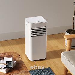 7000 BTU Portable Air Conditioner 3-in-1 Air Cooler with Wheel Dehumidifier Fan UK