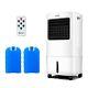 7L Evaporative Air Cooler 3-in-1 Fan Humidifier with Remote Control for Home UK