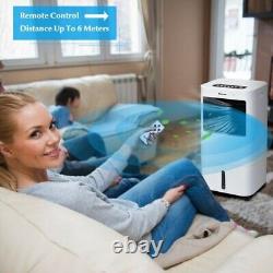 7L Evaporative Air Cooler 3-in-1 Fan Humidifier with Remote Control for Home UK
