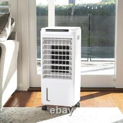 7L Portable Air Cooler Humidifier Evaporative Cool Fan with Remote Swing Timer
