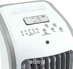 80W Portable Evaporative Air Cooler with Remote Control Fans 4 Liter Water Tank