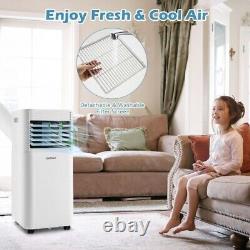 9000 BTU Portable Air Conditioner 3-in-1 Air Cooler with Fan & Dehumidifier Mode w