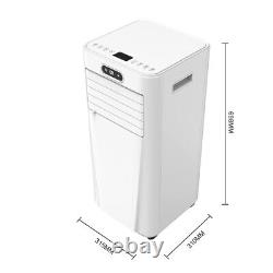 9000BTU Portable Air Conditioner 4-in-1 Air Cooler Fan Dehumidifier Touch Screen