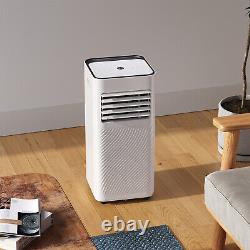 9000BTU Portable Air Conditioner Air Cooler Fans & Dehumidifier LED Touch Remote