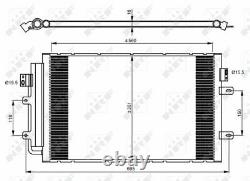 A/c Air Condenser Radiator New Oe Replacement For Iveco Daily V Platform Chassis