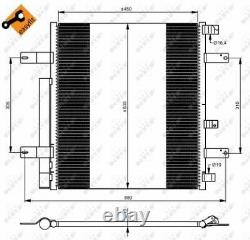 A/c Air Condenser Radiator New Oe Replacement For Mercedes Benz Atego Om 904 909