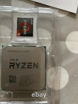 AMD Ryzen 5 3600 Wraith CPU Air Cooler Boxed with 4.1GHz 2600 Processor Zen+