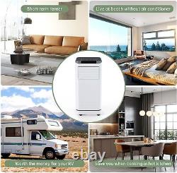 Air Conditioner 7000BTU 3 in 1 Dehumidifier 30L/Day Cooler Fan 24H Timer Remote