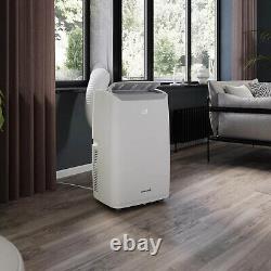 Air Conditioner Portable Cooler Heater Dehumidifier Remote Control White 3 Speed