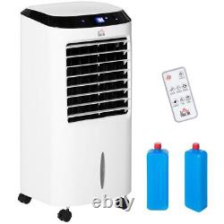 Air Cooler Evaporative Anion Ice Cooling Fan Humidifier Unit HOMCOM Portable