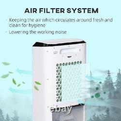 Air Cooler Evaporative Anion Ice Cooling Fan Humidifier Unit HOMCOM Portable