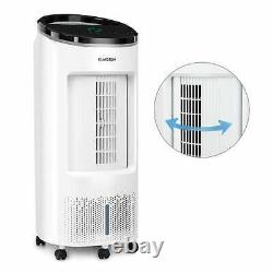 Air Cooler Fan Portable 65W Timer 330m³ / h Touch Room Home Remote Control White