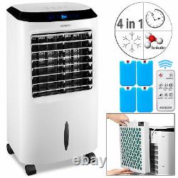 Air Cooler Humidifier 4in1 Remote10L LED Display Timer Portable Unit Fan Ionizer