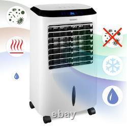 Air Cooler Humidifier 4in1 Remote10L LED Display Timer Portable Unit Fan Ionizer