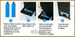 Air Cooler Portable Humidifier Evaporative Cool Fan 3 Speed Oscillation & Remote