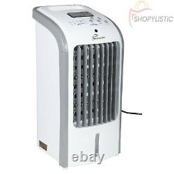 Air Cooler Portable Humidifier Evaporative Cool Fan 3 Speed Oscillation & Remote