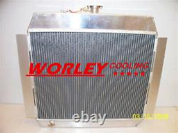 Aluminum Radiator for CHEVY L6 Bel Air cars WithCOOLER 1951-1954 1952 1953 new