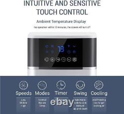 BF9BE5 Evaporative Coolers for Home, 80W Air Cooler 4-IN-1 Tower Fan NEW