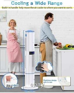 Cooler Mobile Air Conditioners, 4 in 1 Tower Fan/Air Purifier/Humidifier/Evapora