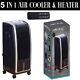 DAEWOO 5 In 1 Air Cooler Heater With Remote 3 Cool & 2 Heat Settings Humidifier